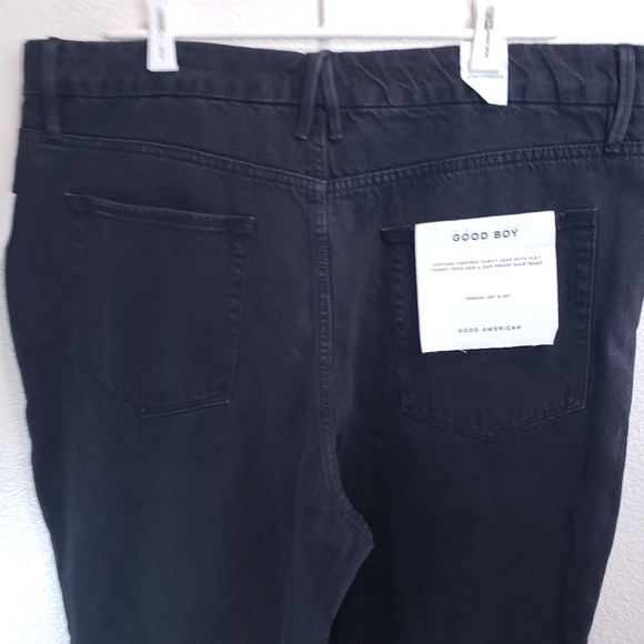 Good American Good Boy Slit Waistband Black Size 15 - Picture 11 of 16